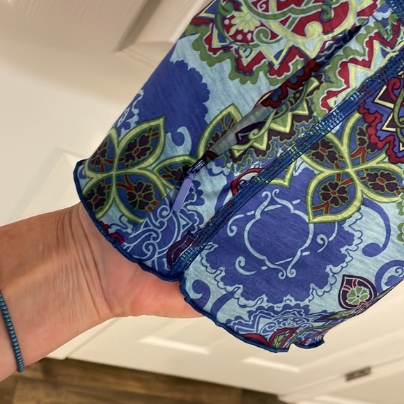 Title Nine Dress. Cap sleeve. Hidden pocket. Lettuce hem. Small - Picture 5 of 9